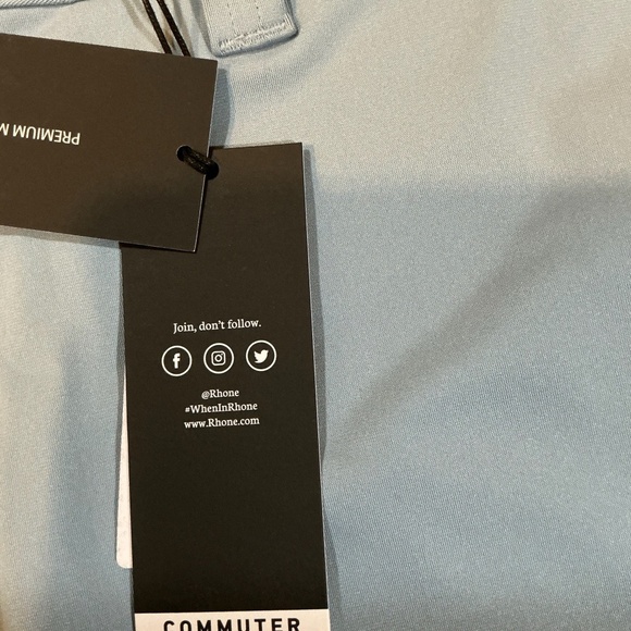 Rhone Commuter Shorts Light Blue – Men’s Size 30 NWT Performance Chino - Picture 13 of 14